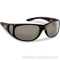 Flying Fisherman Nassau Polarized Sunglasses, Black Frame, Smoke Lens Bifocal Reader, +1.50   551240130